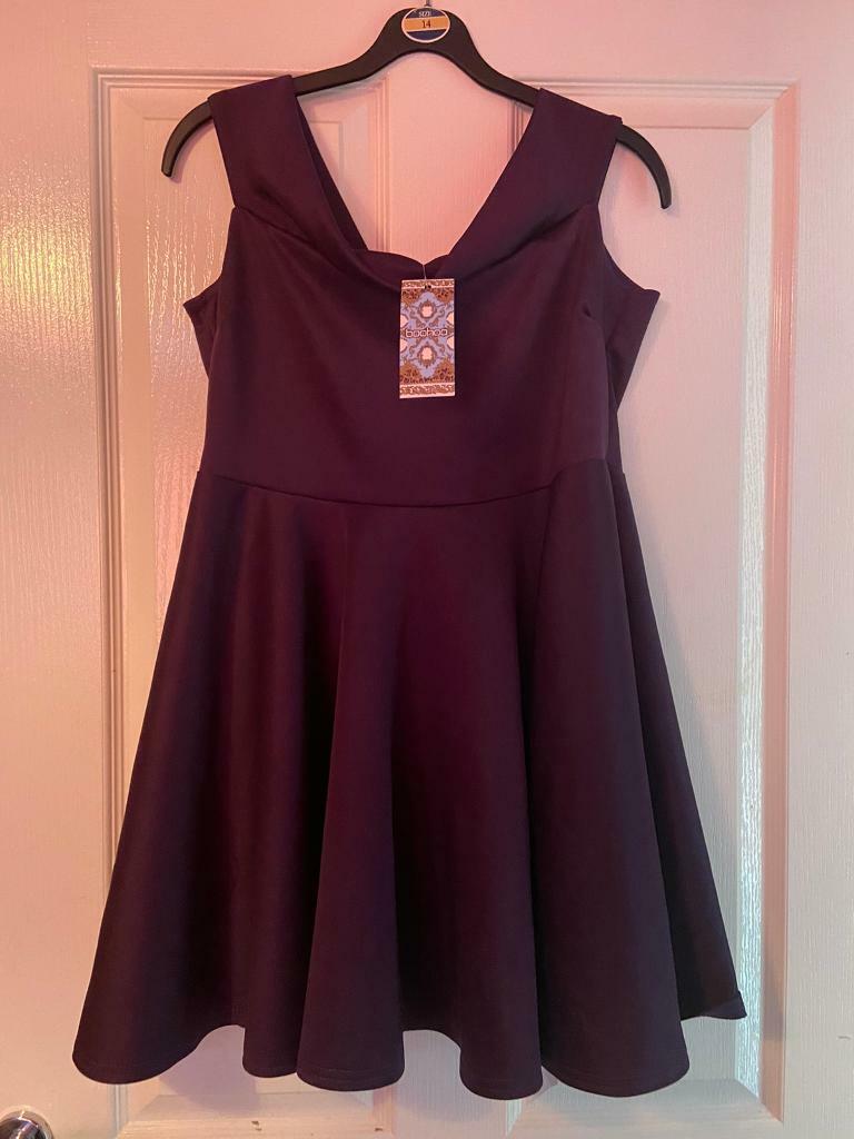 boohoo size 16 dresses